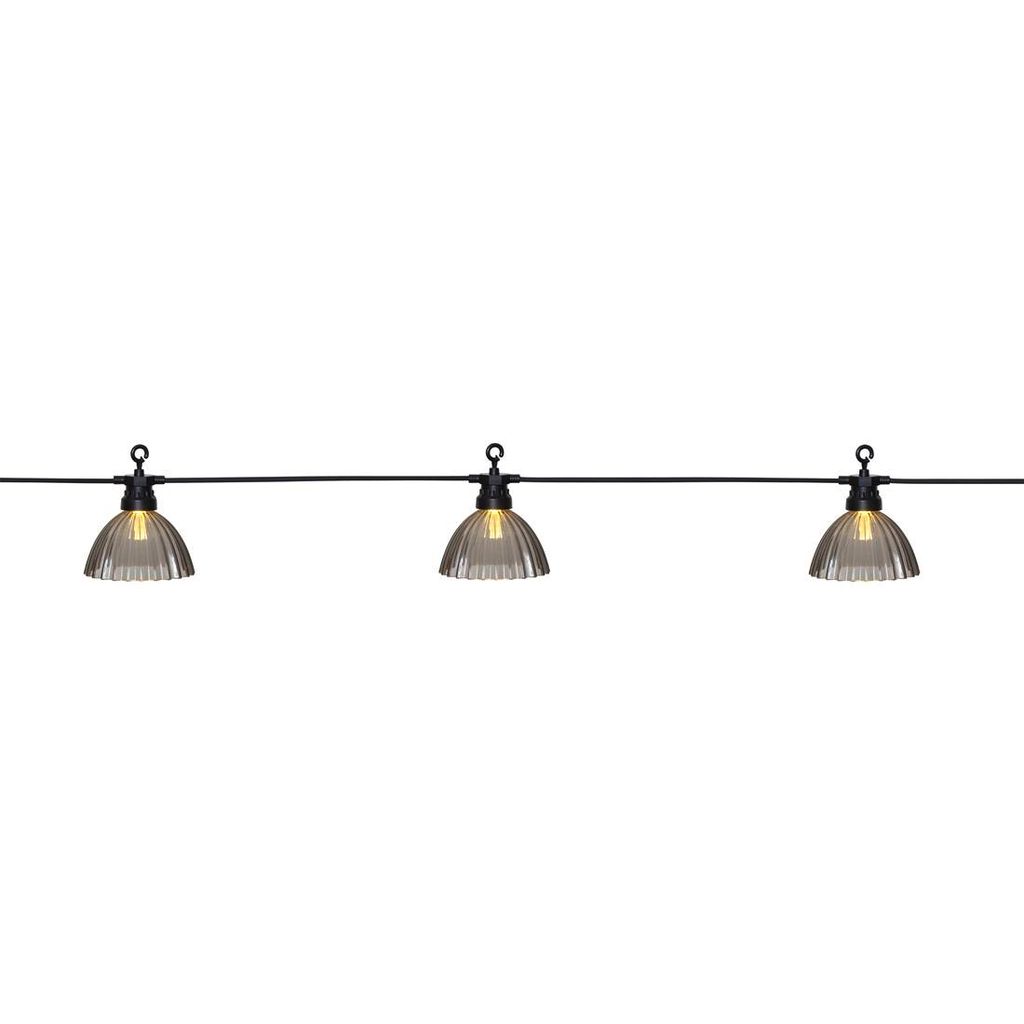 Eglo 900215 CUBONE LED Außen-Leuchtband/-stab 12x0,066W 4950x90mm Grau Schwarz IP44