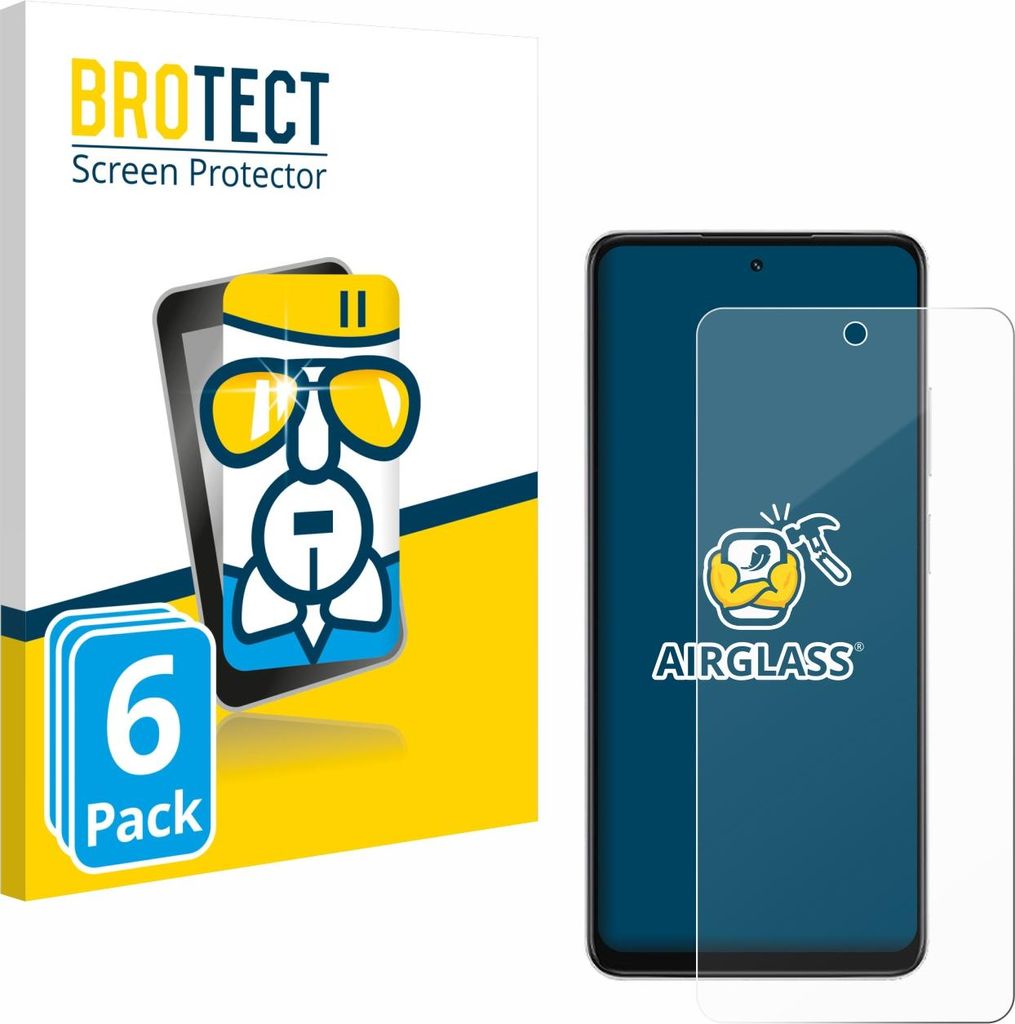 6x BROTECT Schutzglas für Oppo A5x Schutzfolie Panzer Folie Glas Display Schutz klar
