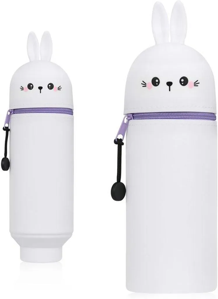 Coque lapin blanc en silicone souple - Accessoire mobile enfant unisexe