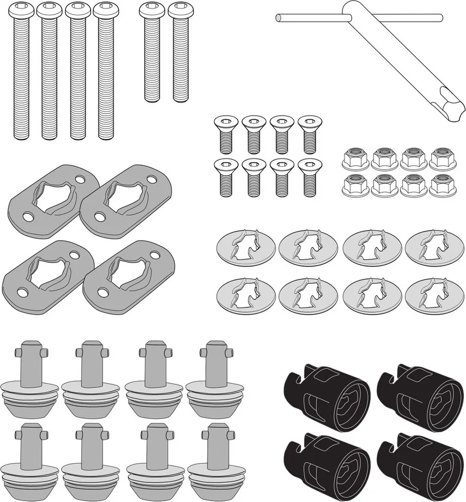 Kit de Transformation Rapide KAPPA 13RKITK pour Supports de Valises