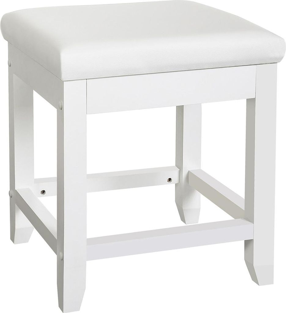 Quadratischer Schminktischhocker