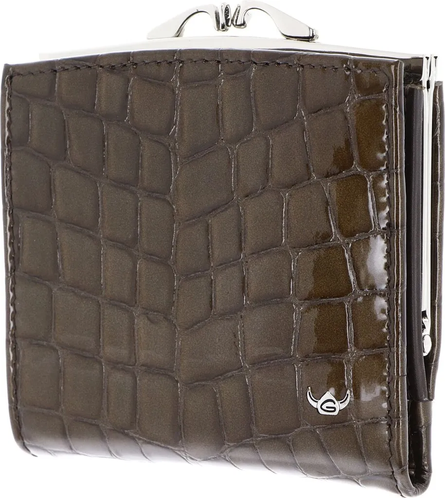 Portafoglio RFID Protect Golden Head Cayenne Pelle Toffee Brown