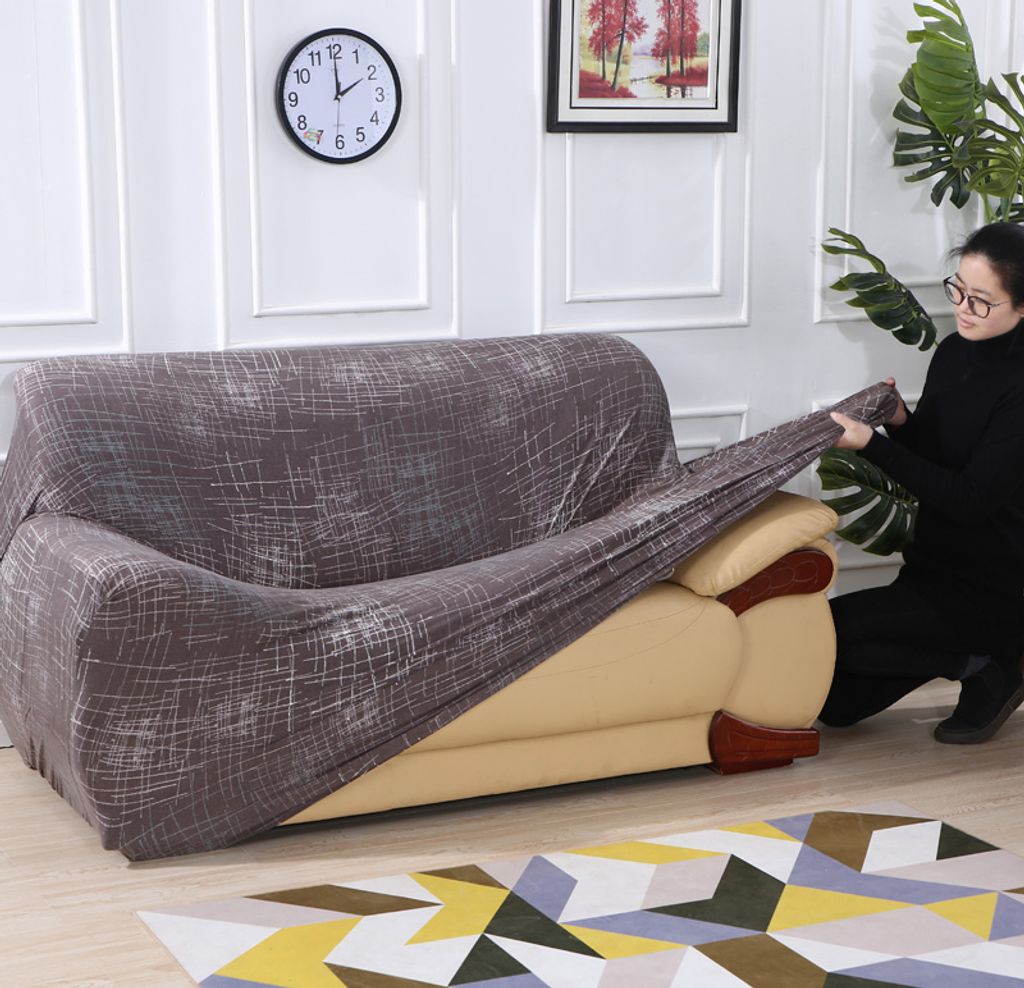 Sofa Überwürfe Sofabezug Stretch 3 Sitzer Sofahusse Sofa