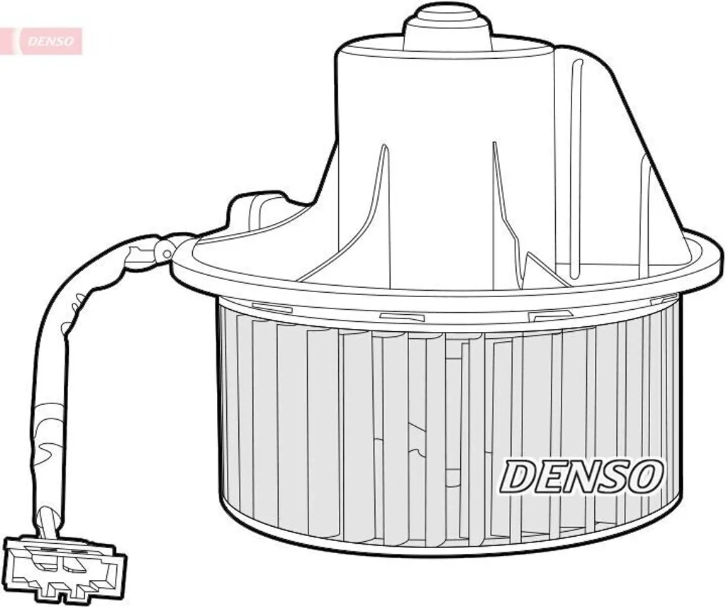 Ventilateur d'habitacle DEA32004 DENSO silencieux et haute puissance