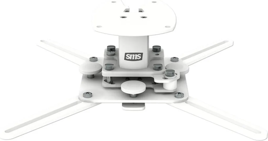 Support vidéoprojecteur pour plafond blanc SMS PP140003 home cinéma