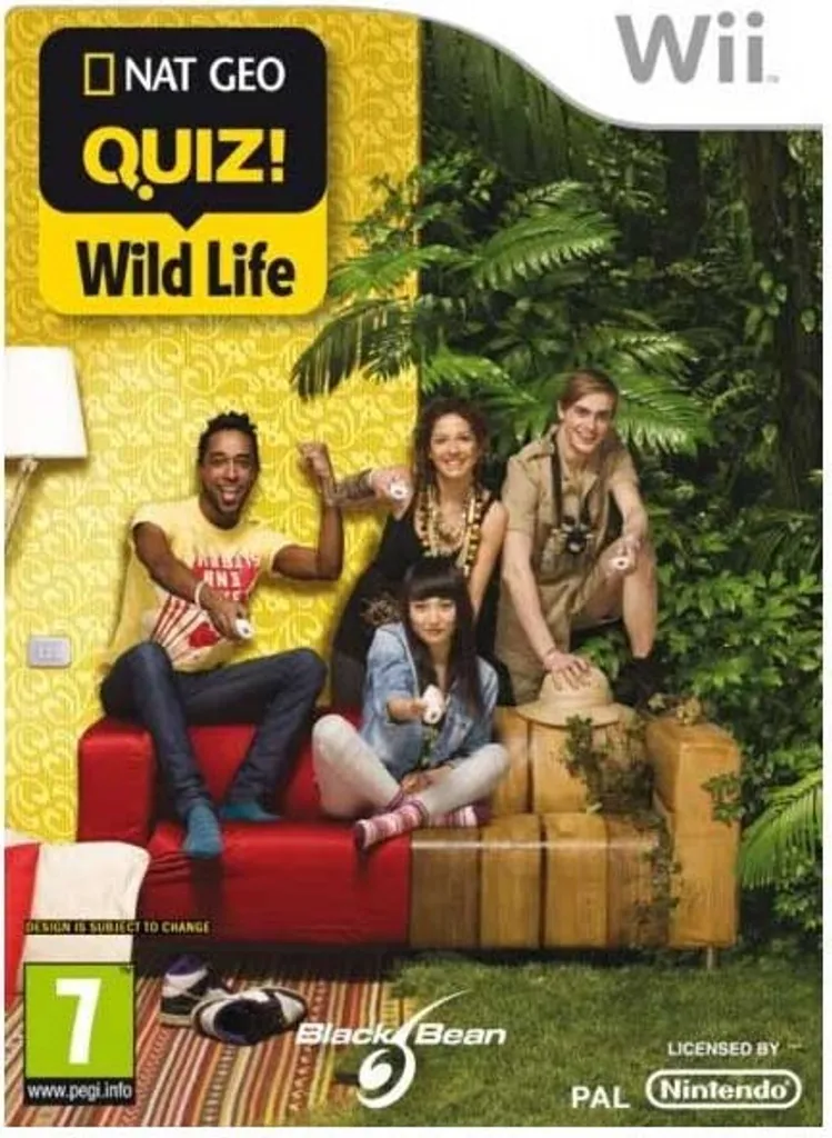 Nat Geo Challenge Wild Life Nintendo Wii PAL - Raro Quiz Originale