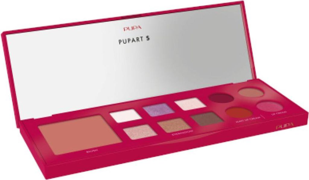 Pupa Pupart S Red - A Vibrant Makeup Palette From Pupa