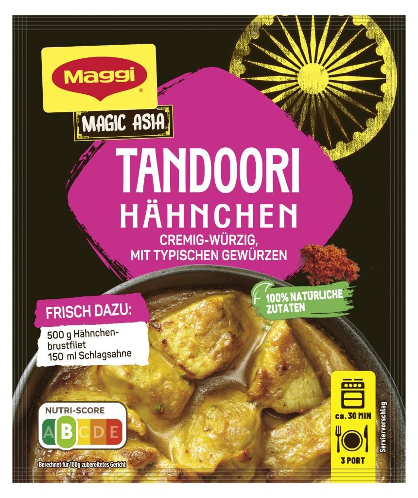 Maggi Fix Magic Asia Kurczak tandoori po indyjsku, Zdjęcie produktu 