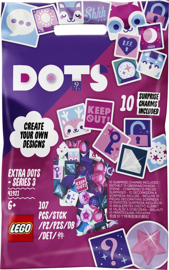 LEGO DOTS Dodatki — seria 3, Zestaw do budowania, 6 lat(a), Zdjęcie produktu 