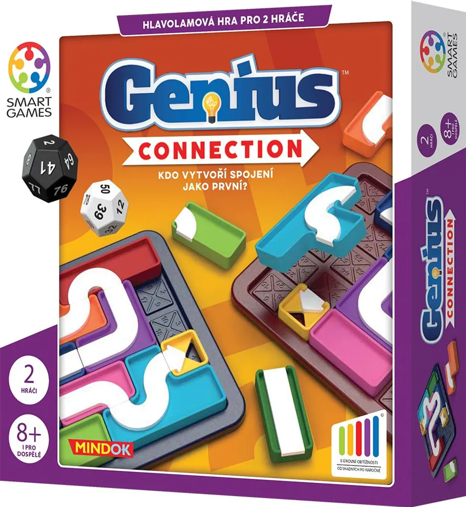 Mindok SMART Connexion Géniale : Puzzle Magnétique à 120 Défis Variés