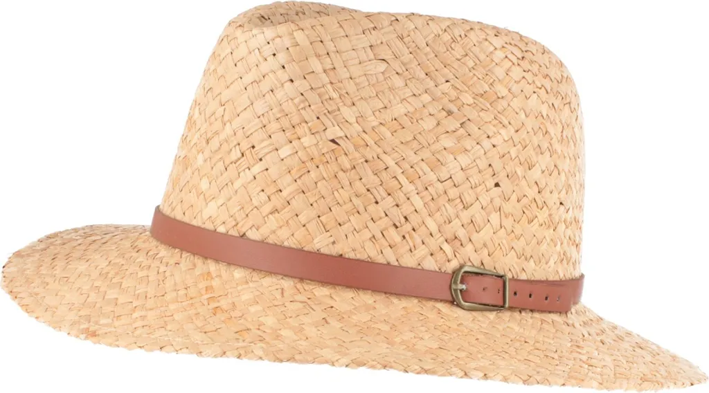 Chapeau de paille anti-chaleur en raphia ultra léger pour l'été canicule