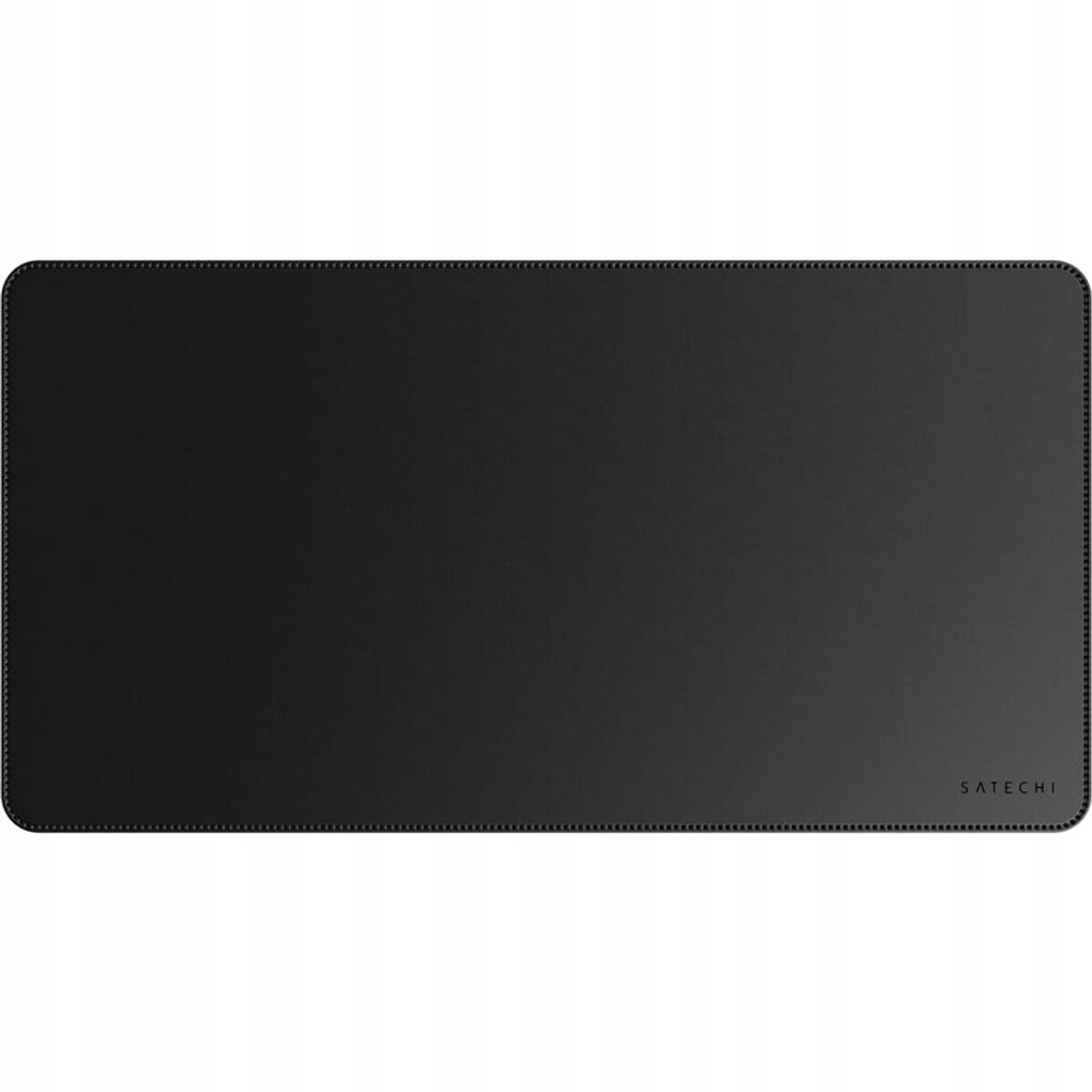 SATECHI Mousepad Eco Leather Deskmat schwarz