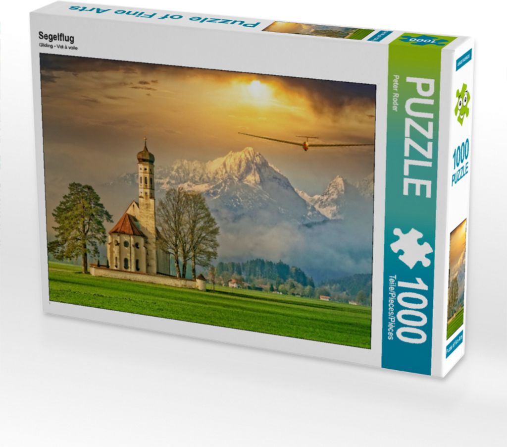 CALVENDO Puzzle Segelflug | 1000 Teile Lege-Größe 64x48cm Foto-Puzzle für glückliche Stunden