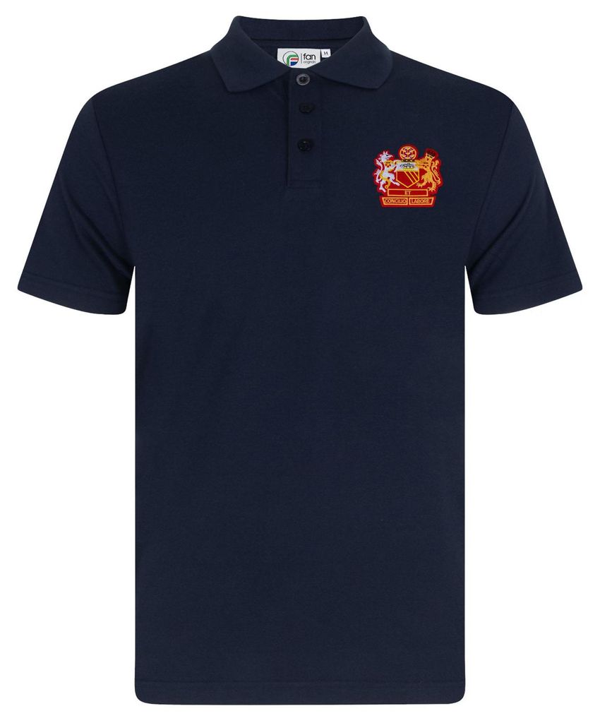Fan Originals - "Manchester" Poloshirt für Herren GF705 (L) (Marine)
