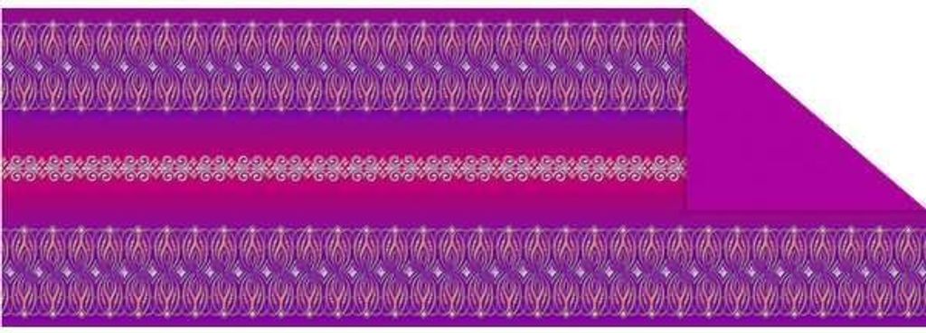 Tonkarton 220g/qm 23x33cm VE=5 Bogen Bordüren pink