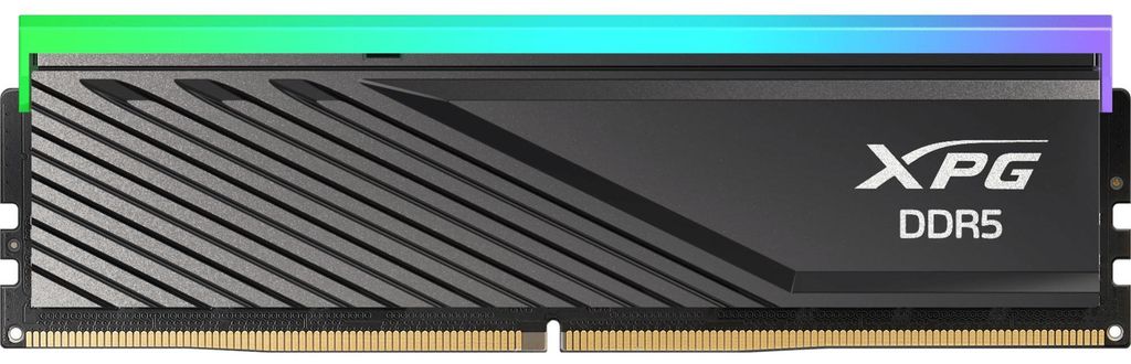 DIMM 16 GB DDR5-6000 (schwarz, AX5U6000C3616G-SLABRBK, XPG Lancer Blade RGB, INTEL XMP, AMD EXPO)