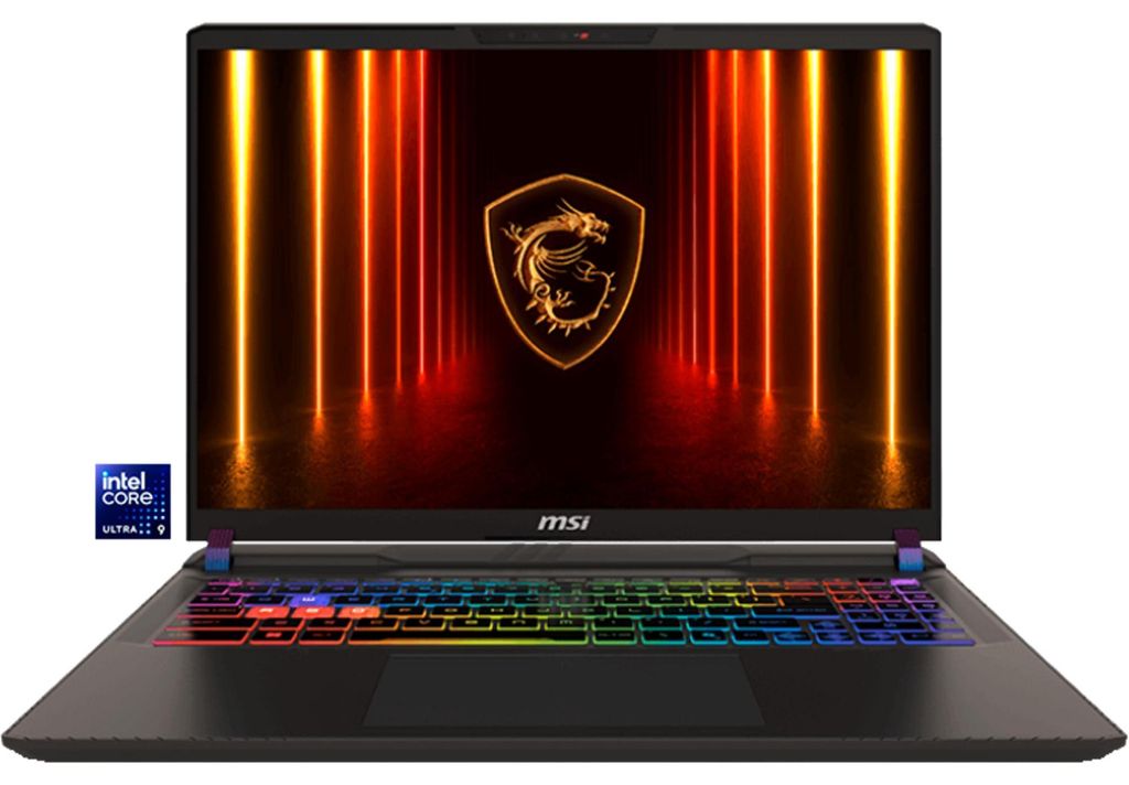 MSI Vector 17 HX AI Gaming-Laptop, Farbe:Grau