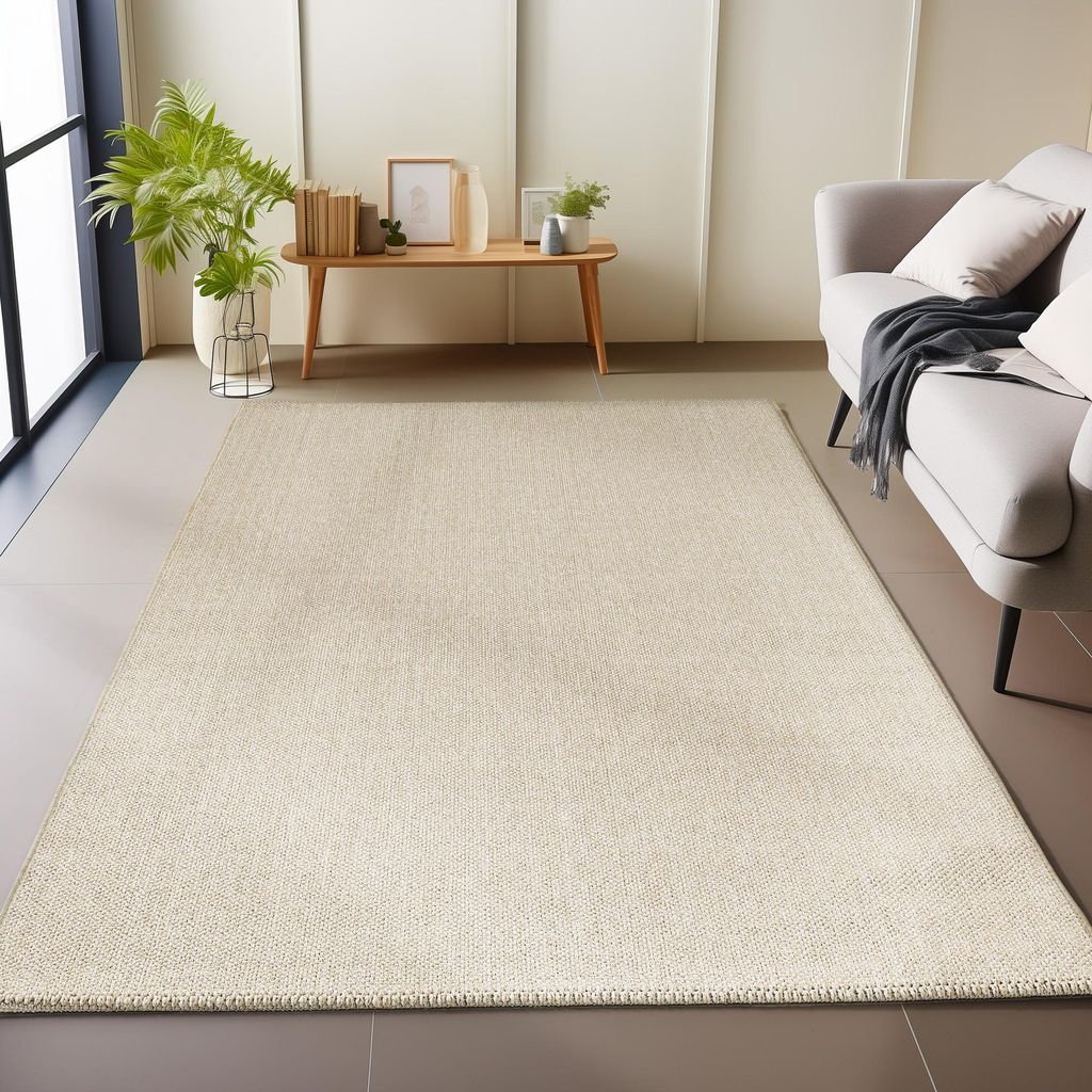 Carpetsale24 Tappeto per Soggiorno Tinta Unita Mélange Immagine del prodotto 