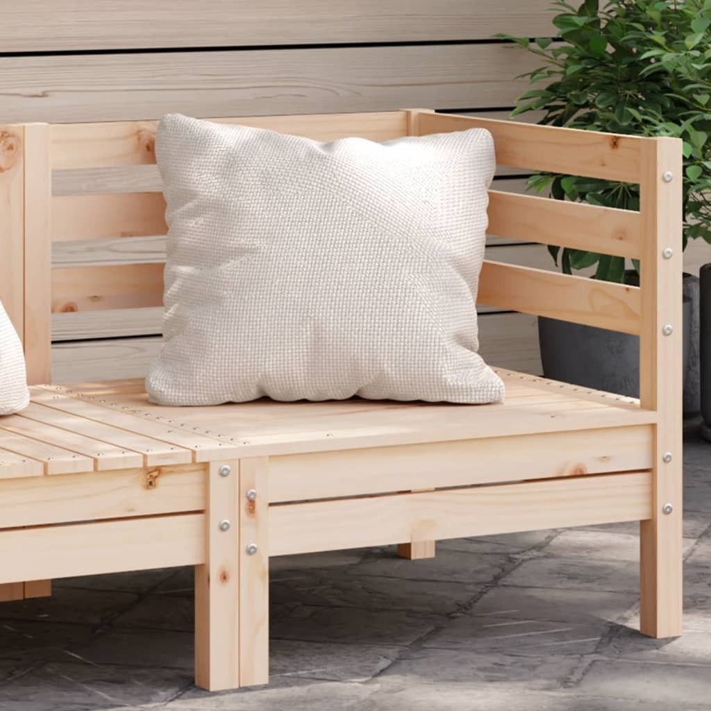 Garten-Ecksofa Massivholz Kiefer 837977