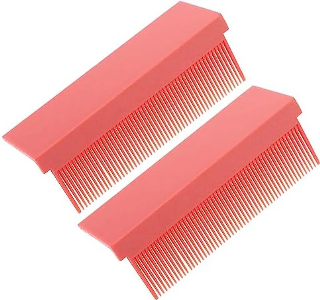 Set 2 Pettini Belliffy Rosso: Addio Capelli Crespi in Pochi Minuti