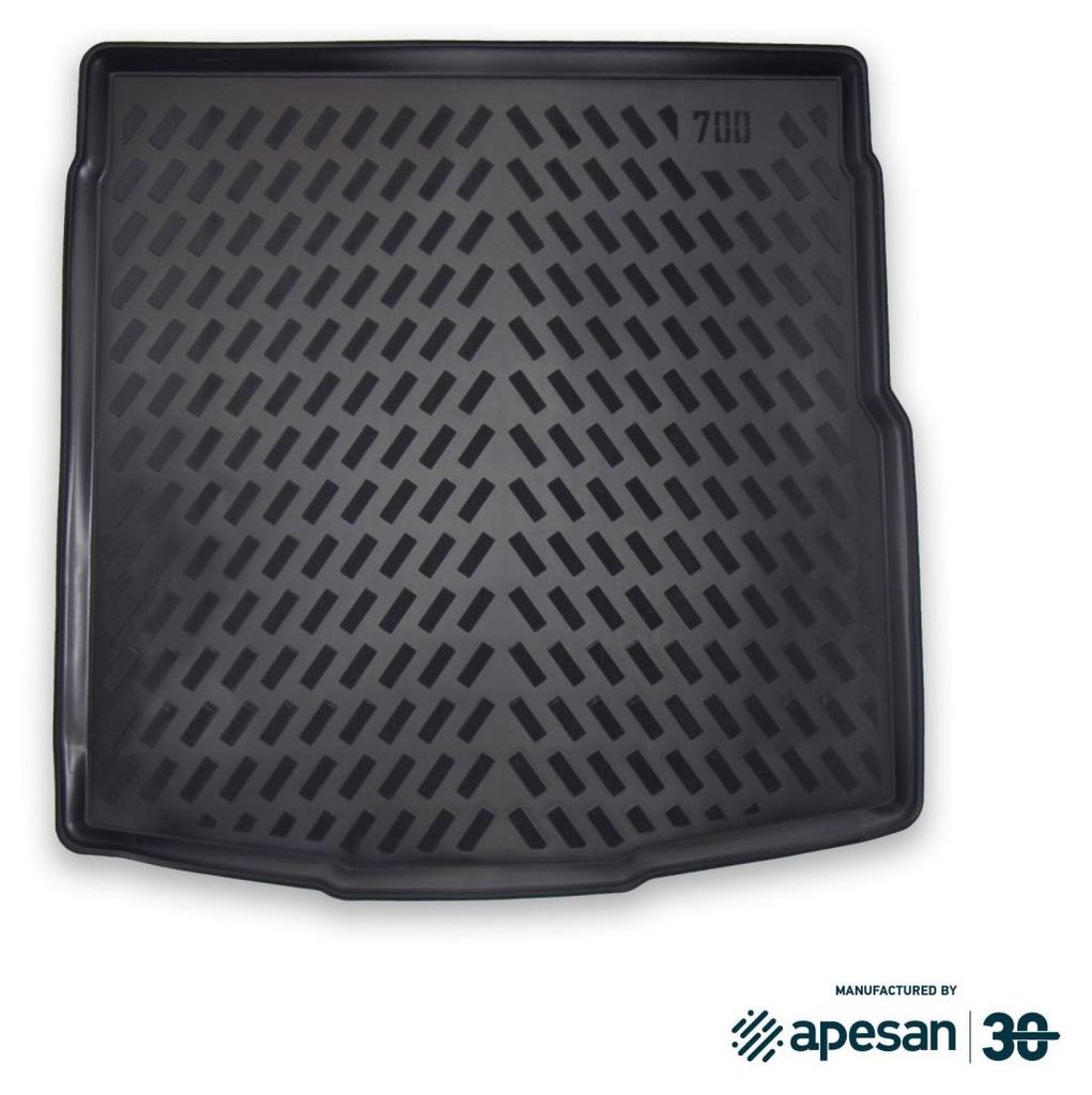 3D-Kofferraummatte aus TPE-Gummi (X-Series) für VOLKSWAGEN VW PASSAT B8 Limousine ab 2015