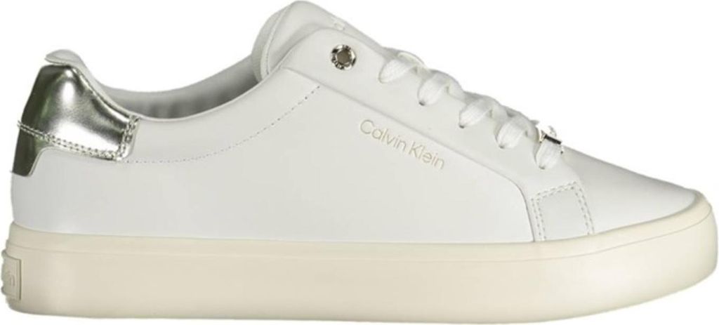 CALVIN KLEIN WEIßE DAMEN SPORTSCHUHE : Farbe - Weiß, Größe - 40 Größe: 40 Farbe: Weiß