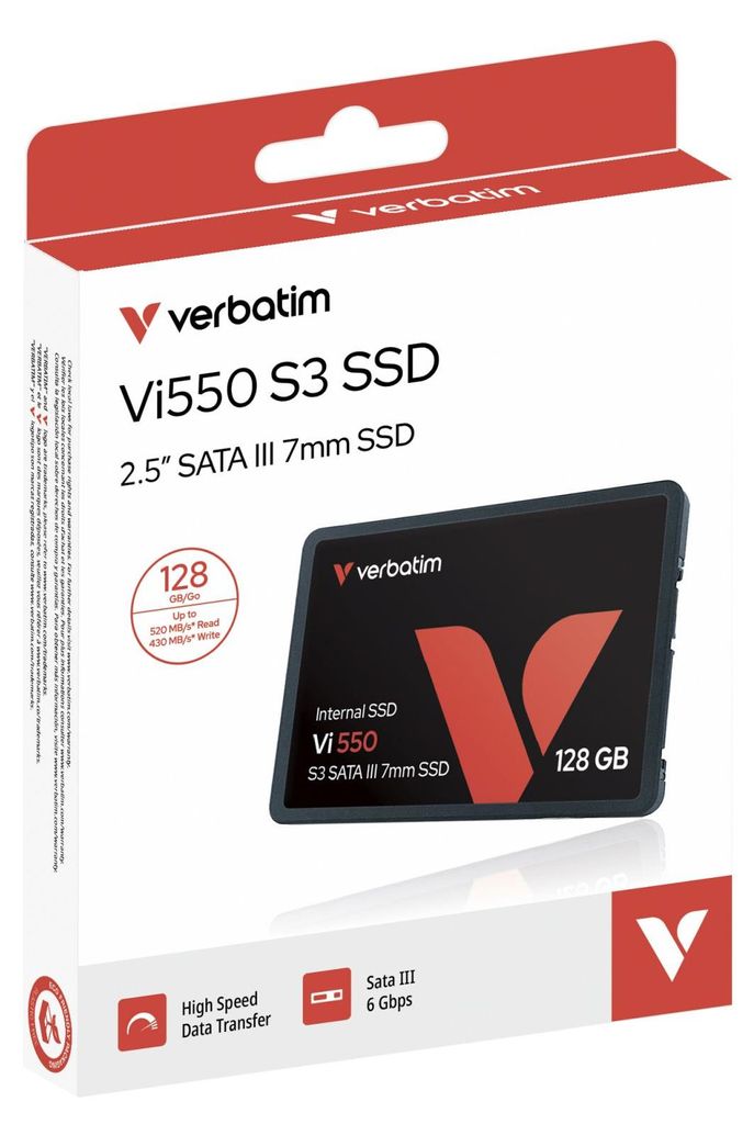 SSD 128GB 430/560 Vi550 S3 SA3 VER - Verbatim 49350 - Immagine del prodotto 