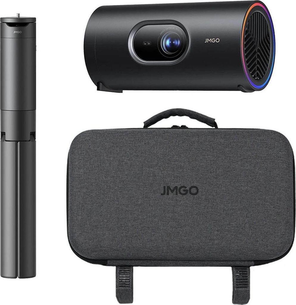 JMGO PicoPlay+ Pack LED Beamer Bundle mit Stativ mit Produktbild 