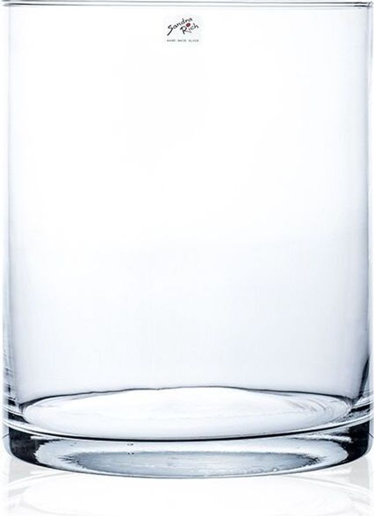 Glasvase, Dekoglas CYLI H. 40cm D. 25cm Sandra Rich CHARGE Produktbild 