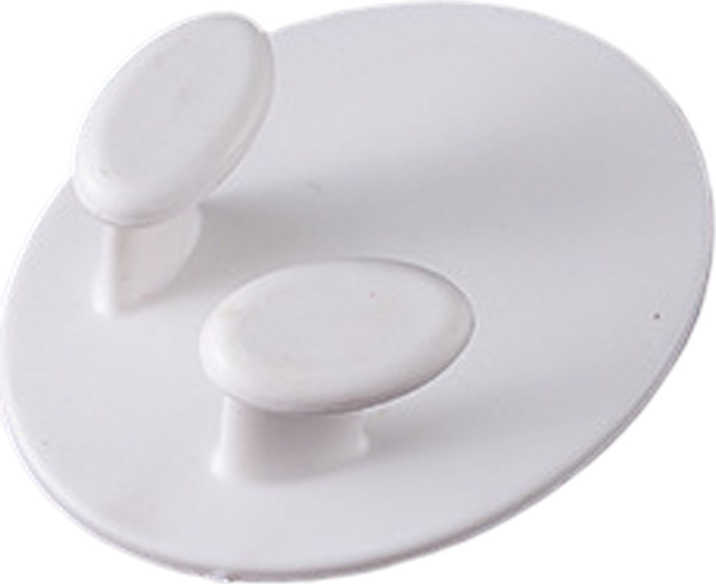 1 Paar Steckerhalter, Steckerhaken, an der Wand montierter Stecker-Organizer, selbstklebende Steckerkabelhalter, stanzfreier Klebstoff, Mehrzweck f...