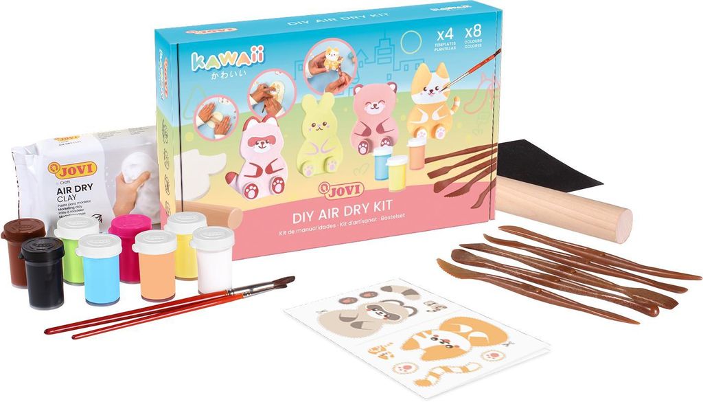 Jovi DIY Bastelset Air Dry Kawaii