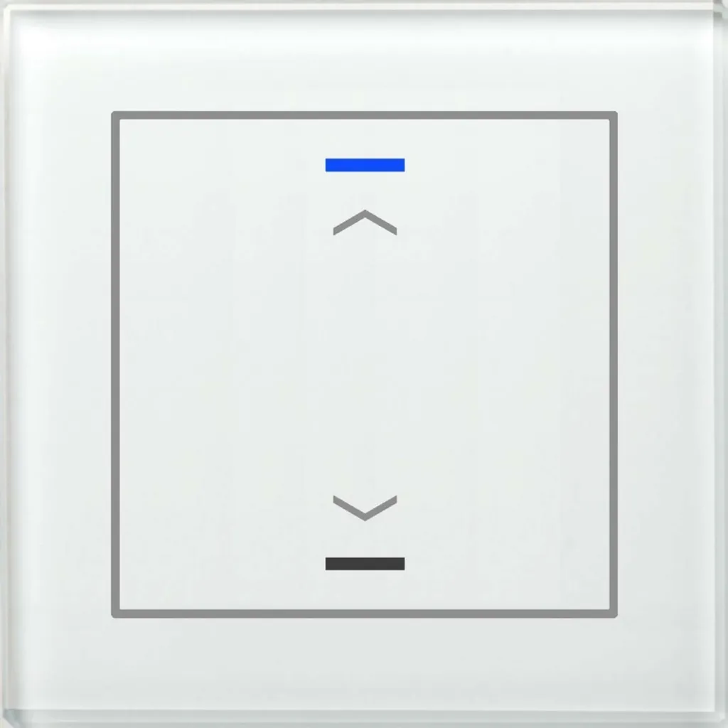 MDT BE-GTL10W.A1 Bouton-poussoir en verre II Light blanc RGB-W Store