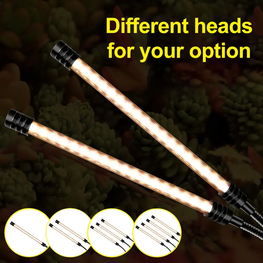 Éclairage pour Plantes d'Intérieur Manquant de Lumière avec Pince