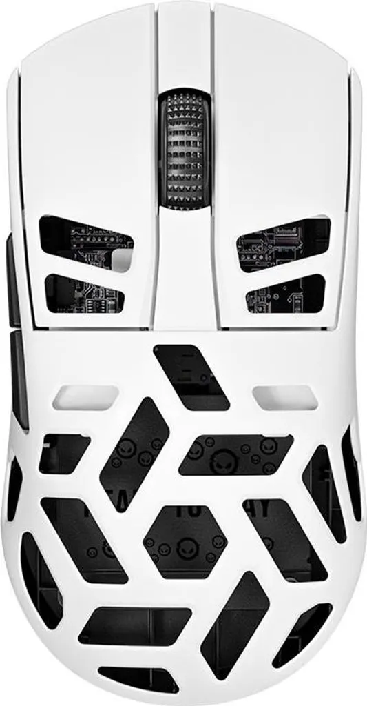 Souris Lorgar MSE90W sans fil en magnésium blanc 3 modes pression