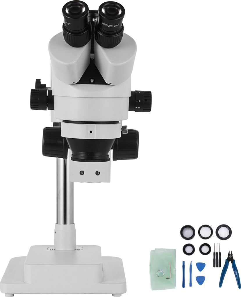 SucceBuy Stereomicroscopio 3.5X-90X Simul-Focale, Immagine del prodotto 