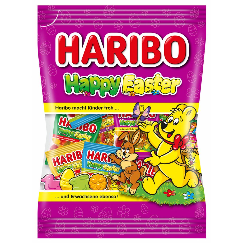 Verpackungsbild Haribo Happy Easter Minibeutel 250g