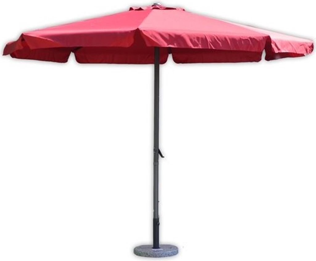 ROJAPLAST Garten-Sonnenschirm STANDART, 300 cm, terracotta