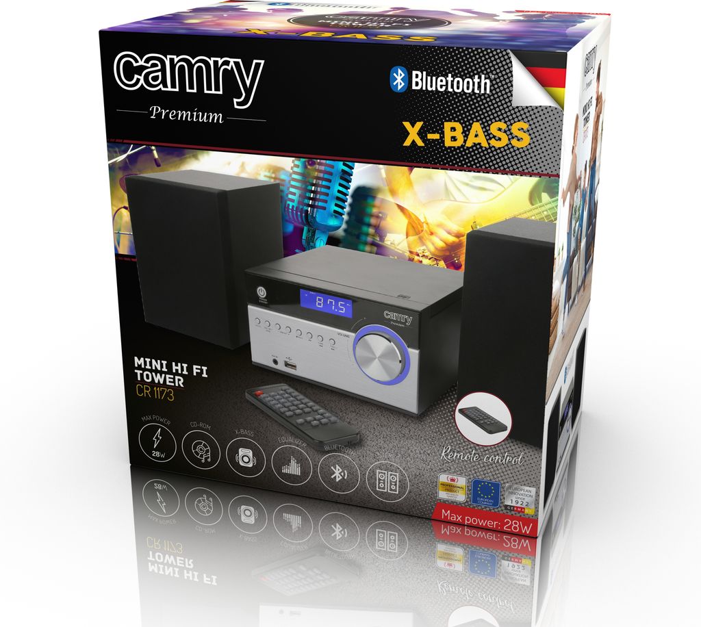 CAMRY CR 1173 mini hi-fi system Immagine del prodotto 