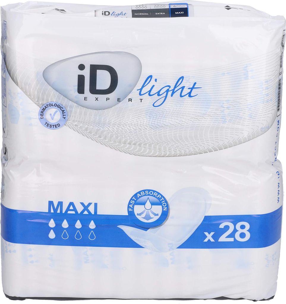 ID Expert Light Maxi Inkontinenzeinlagen, 28 St. Einlagen Produktbild 