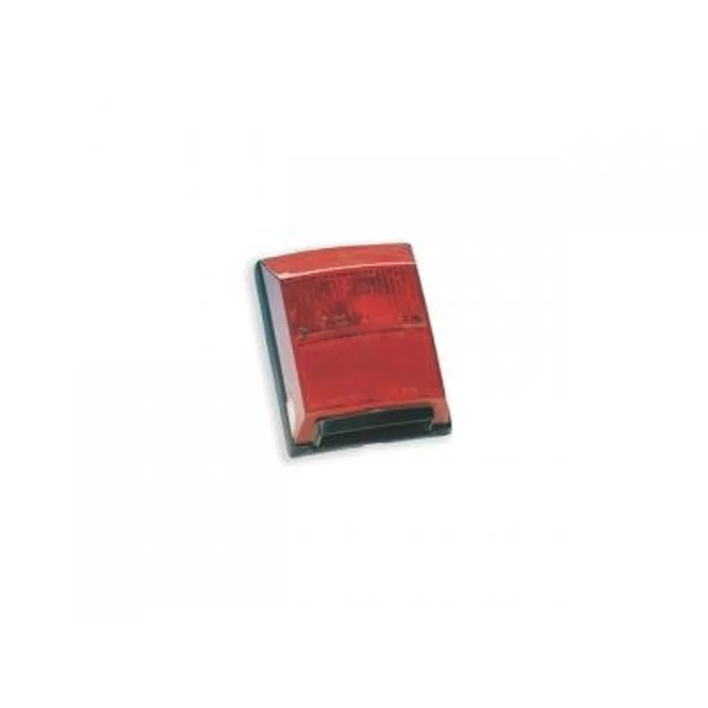 Verre de feu arrière gauche fumé pour remorque routière double - 2 pcs