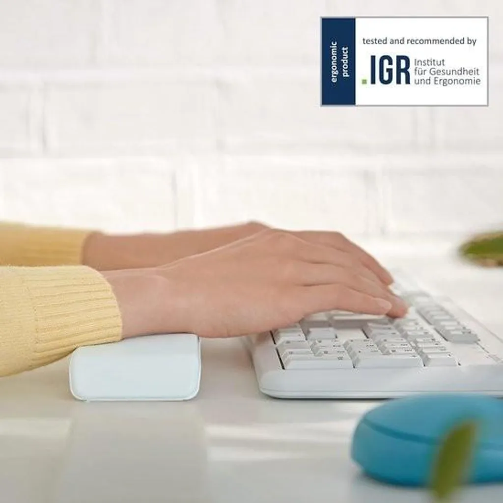 Repose-poignets clavier contre la fatigue - Mousse ergonomique 65240085