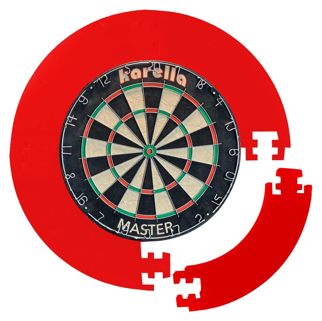 Karella 4 teiliger Dartboard Surround EVA, Auffangring für Produktbild 