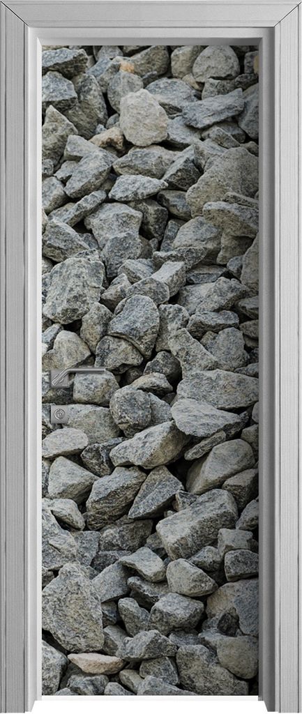 Tür Selbstklebende 70x210 cm Türfolie Türtapete Klebefolie - Natural Steine Motive
