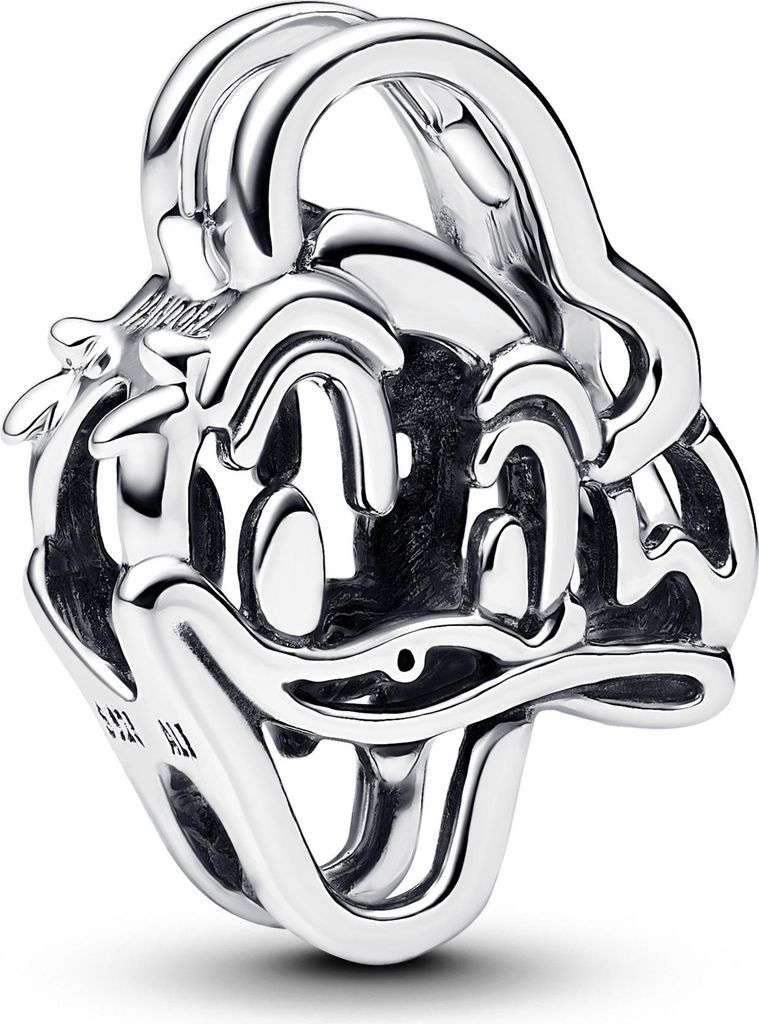 PANDORA 925er Silber Donald Duck Disney Slide-Charm Produktbild 