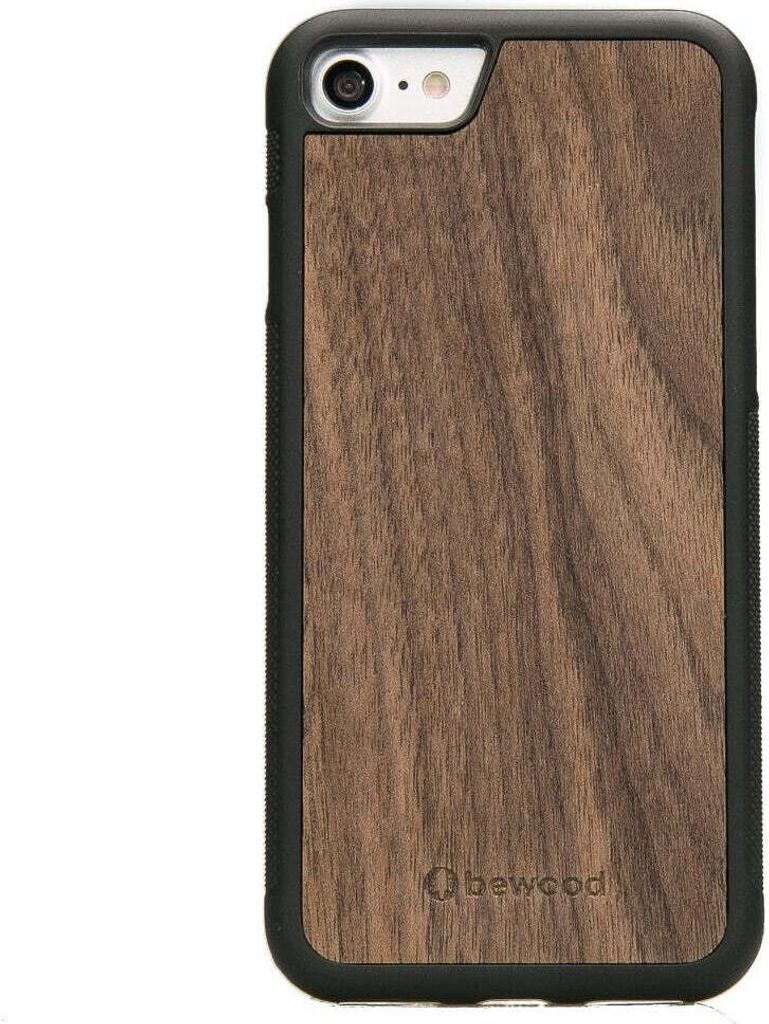 Holzhülle für iPhone SE 2022 / 2020 / 8 / 7, Bewood Amerikanischer Nussbaum