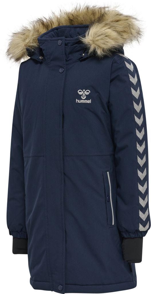 hummel hmlLEAF TEX COAT - BLACK IRIS - 104