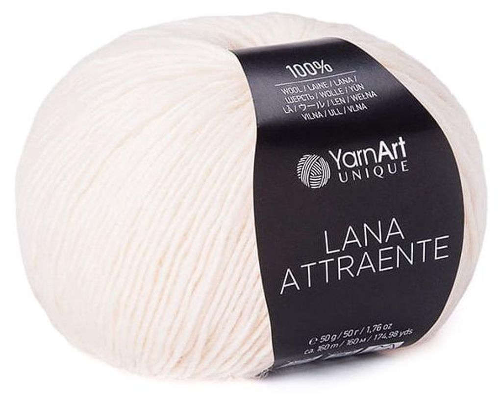 YarnArt Unique Lana Attraente 6635 Puderrosa – 100% Wolle, weich & warm, 50g/160m