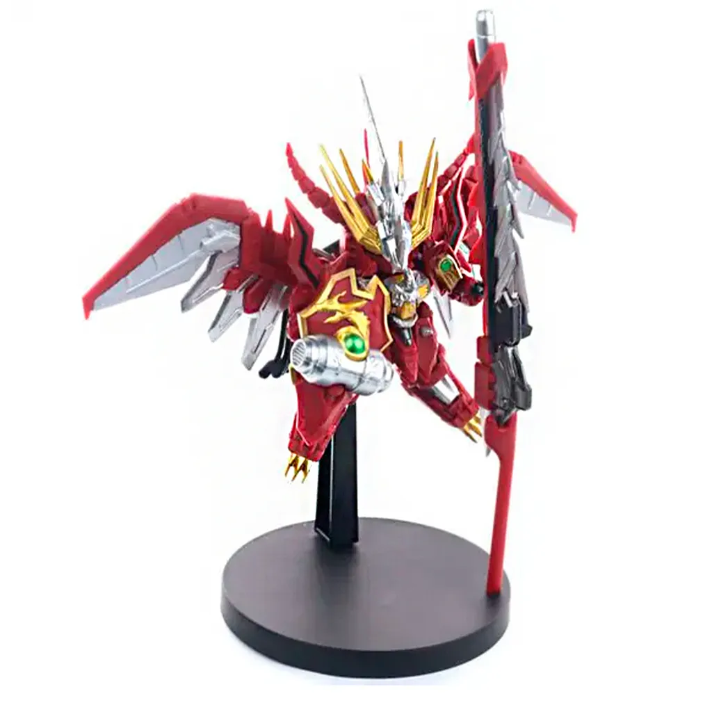 Figurine SD Gundam Red Lander 9 cm - Modèle Collector Knight Gundam Story