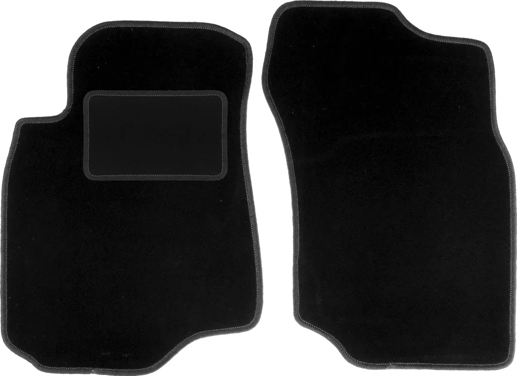 Tappetini Auto Velours Mitsubishi Lancer VII 2003-2008 Set Anteriore Nero