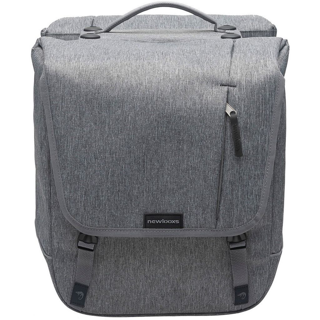New Looxs Doppeltasche Nova Double Racktime grey 35x35x15 Produktbild 